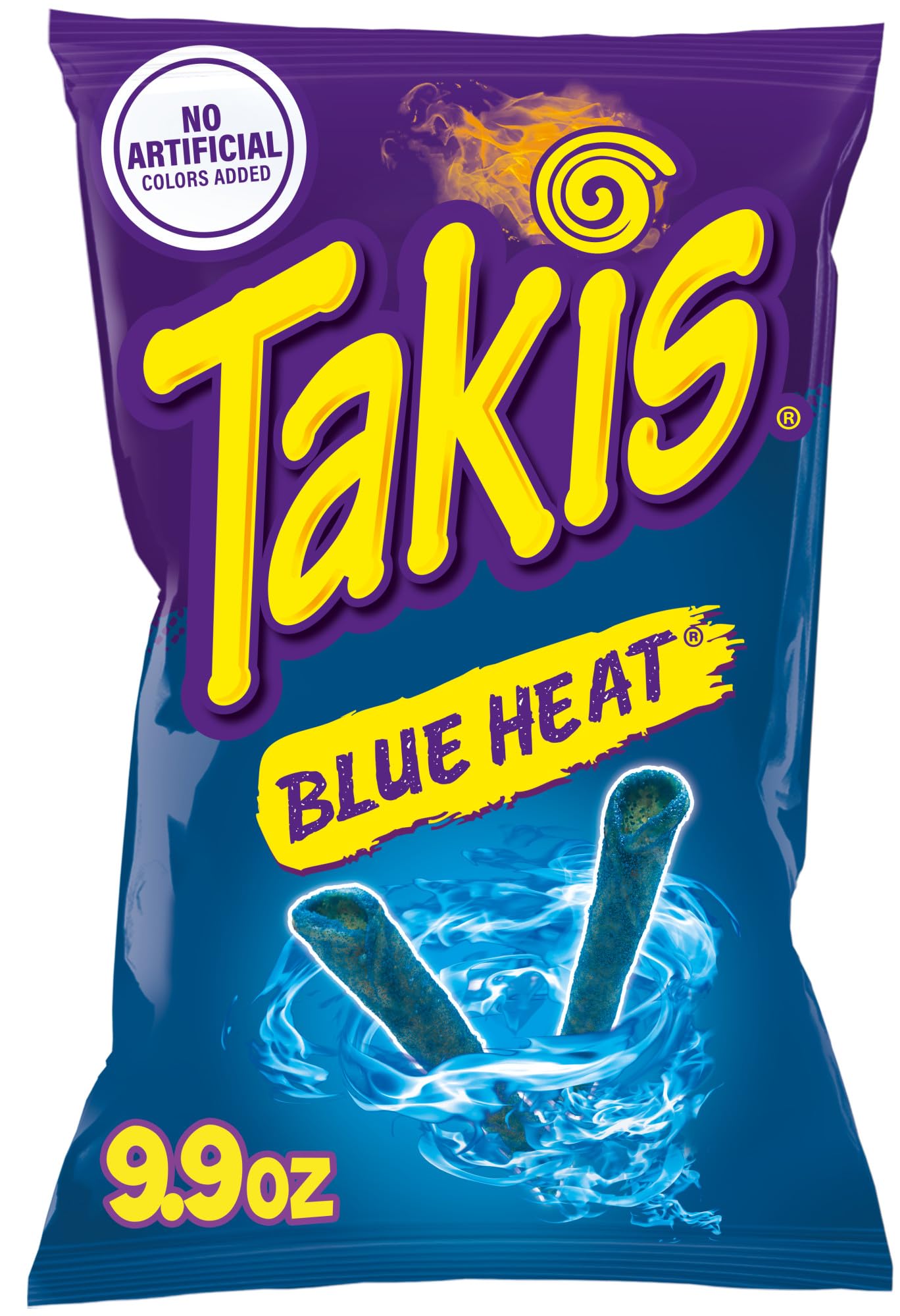 Takis Blue Heat Rolled Tortilla Chips, 9.9oz Bag