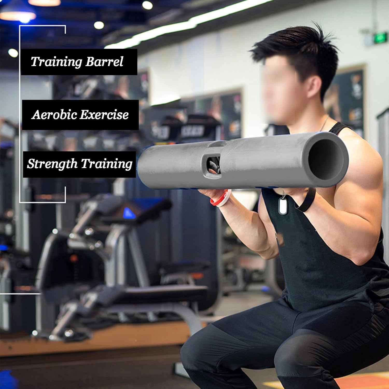 ウェイトベアリングフィットネス機器、トレーニングフィットネスチューブ、バランス筋力トレーニングに最適、8kg