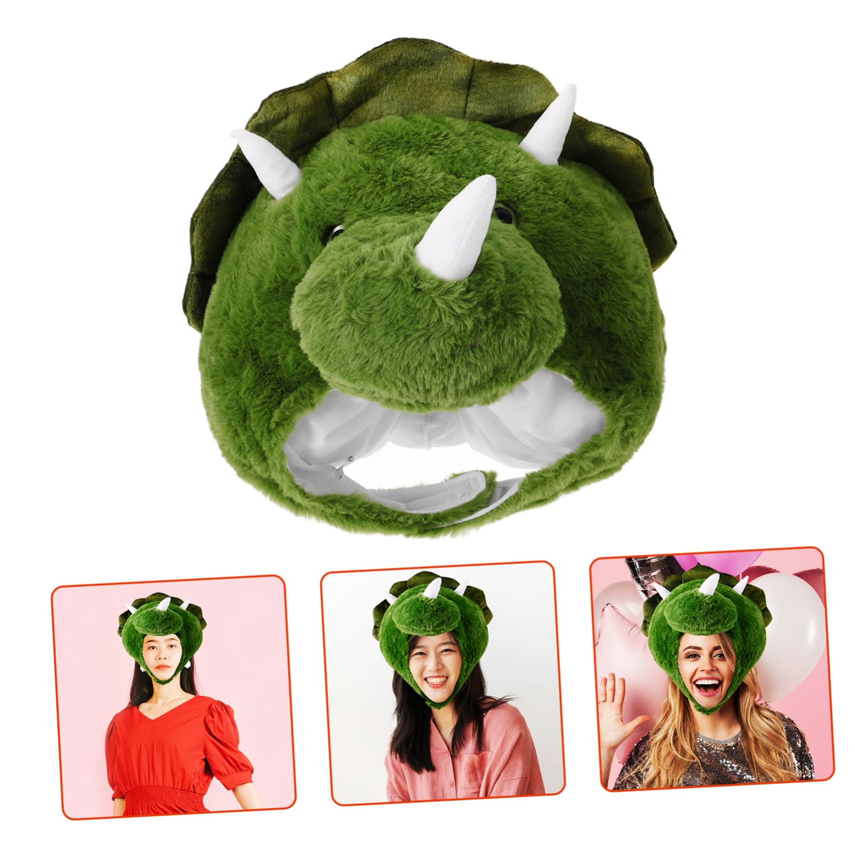 Cabilock Sombrero de de Peluche para Fiestas y Fotografía Gorro Divertido con Diseño de Accesorio para Adultos para Cumpleaños y