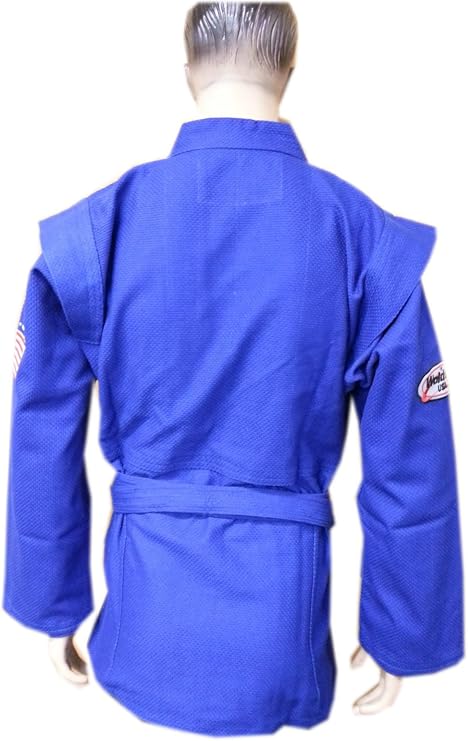 Russian Sambo Jacket Blue