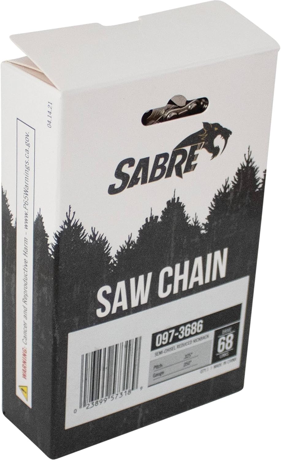 Stens 097-3686 .325" LP .050" Gauge 68 DL Chainsaw Chain Compatible with/Replacement for Oregon Ref. 20BP068G, 20BPX068G, Carlton K1C-BL-68E Chainsaws
