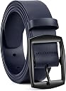 JASGOOD Men's Genuine Leather Belt Formal & Casual Belt for Men, Dress Belt