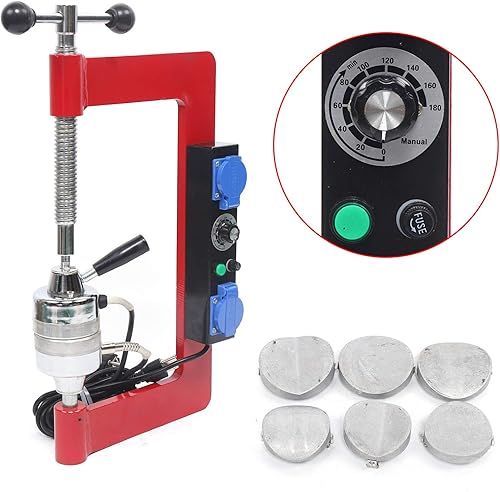 Miniatura 5 de Kit de máquina de reparación automática de neumáticos, máquina de vulcanización de parches de neumáticos de 110 V, juego de máquina de vulcanización