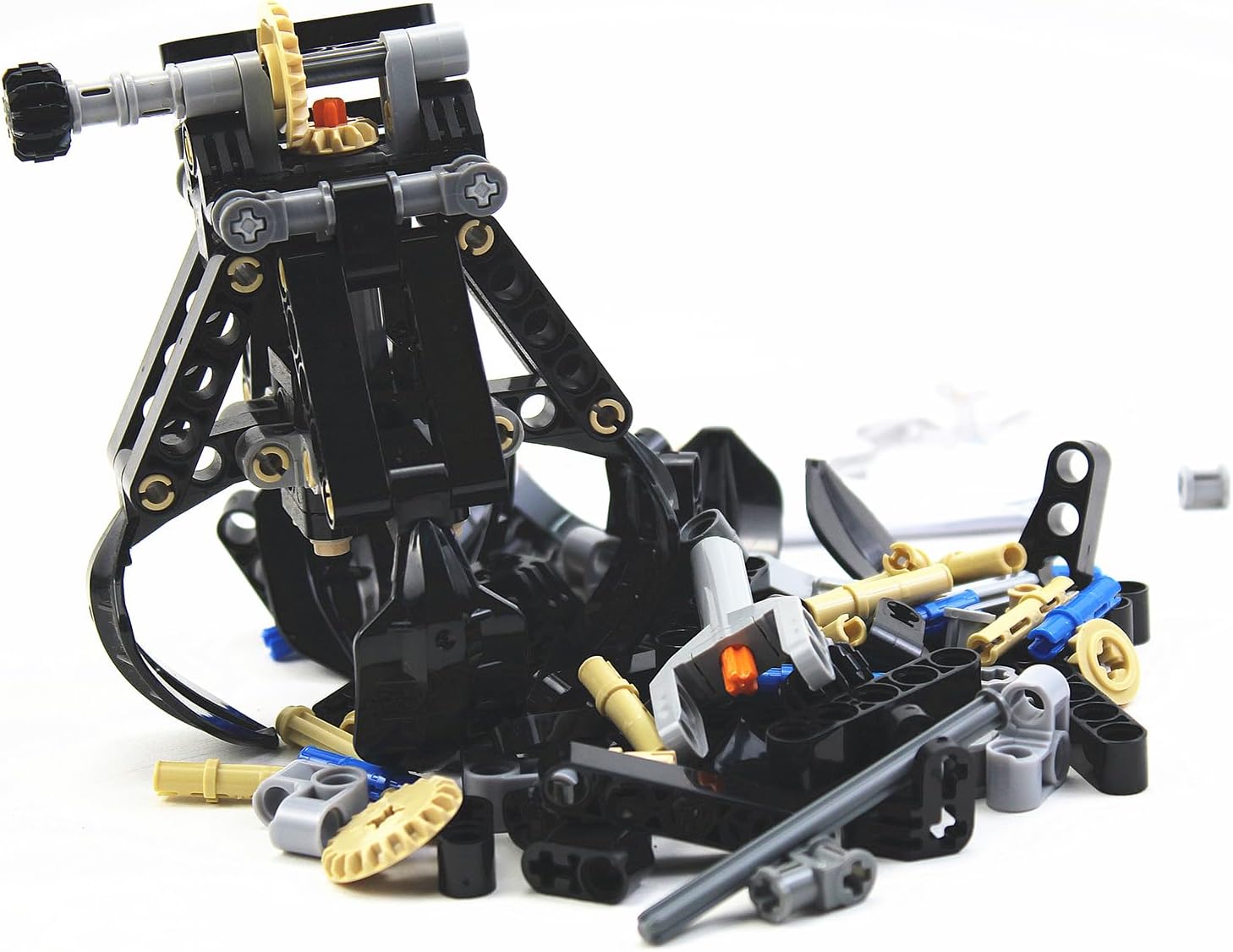MOC Parts Toy Lifting Claw Technical Parts Compatible with All Major Brands Building Blocks Bricks DIY Accessories（66pcs）