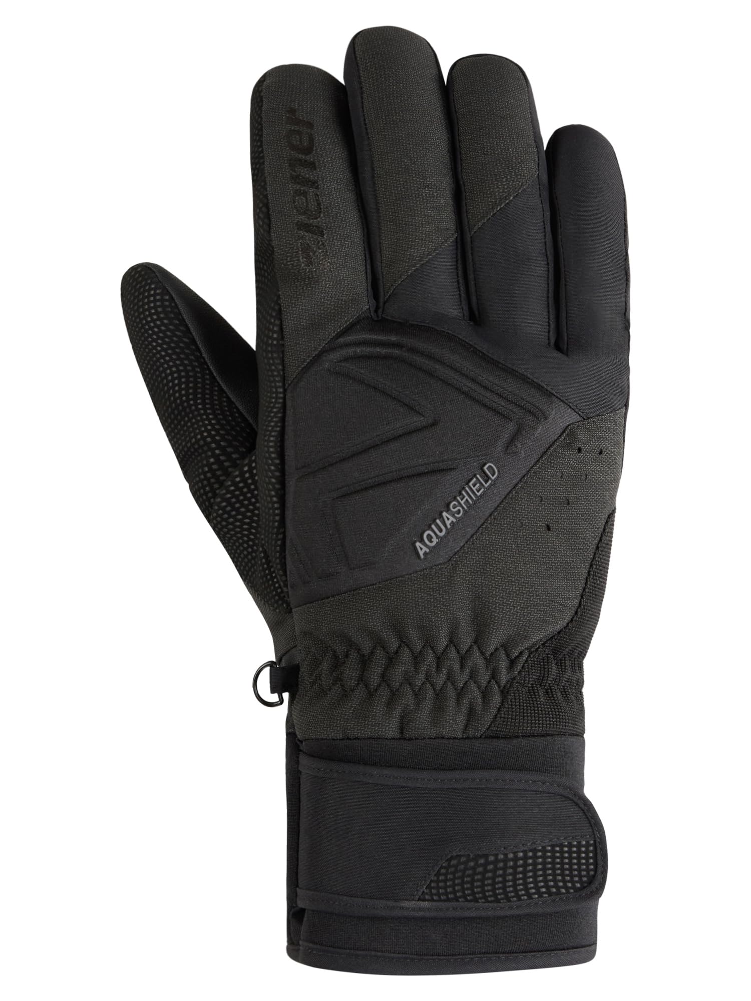 Ziener GATIS-Z Ski-Handschuhe wasserdicht PFC frei Black tec 8