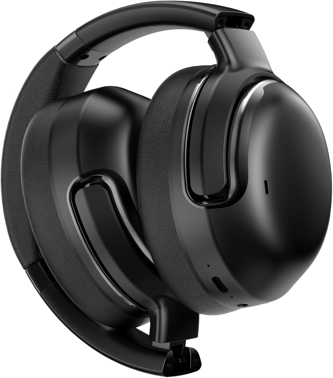 RCA WAVE-76 ANC Bluetooth Wireless Headphones, folded view