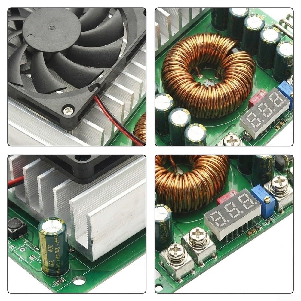 Módulo reductor DC-DC,Fuente de alimentación ajustable de 1500W