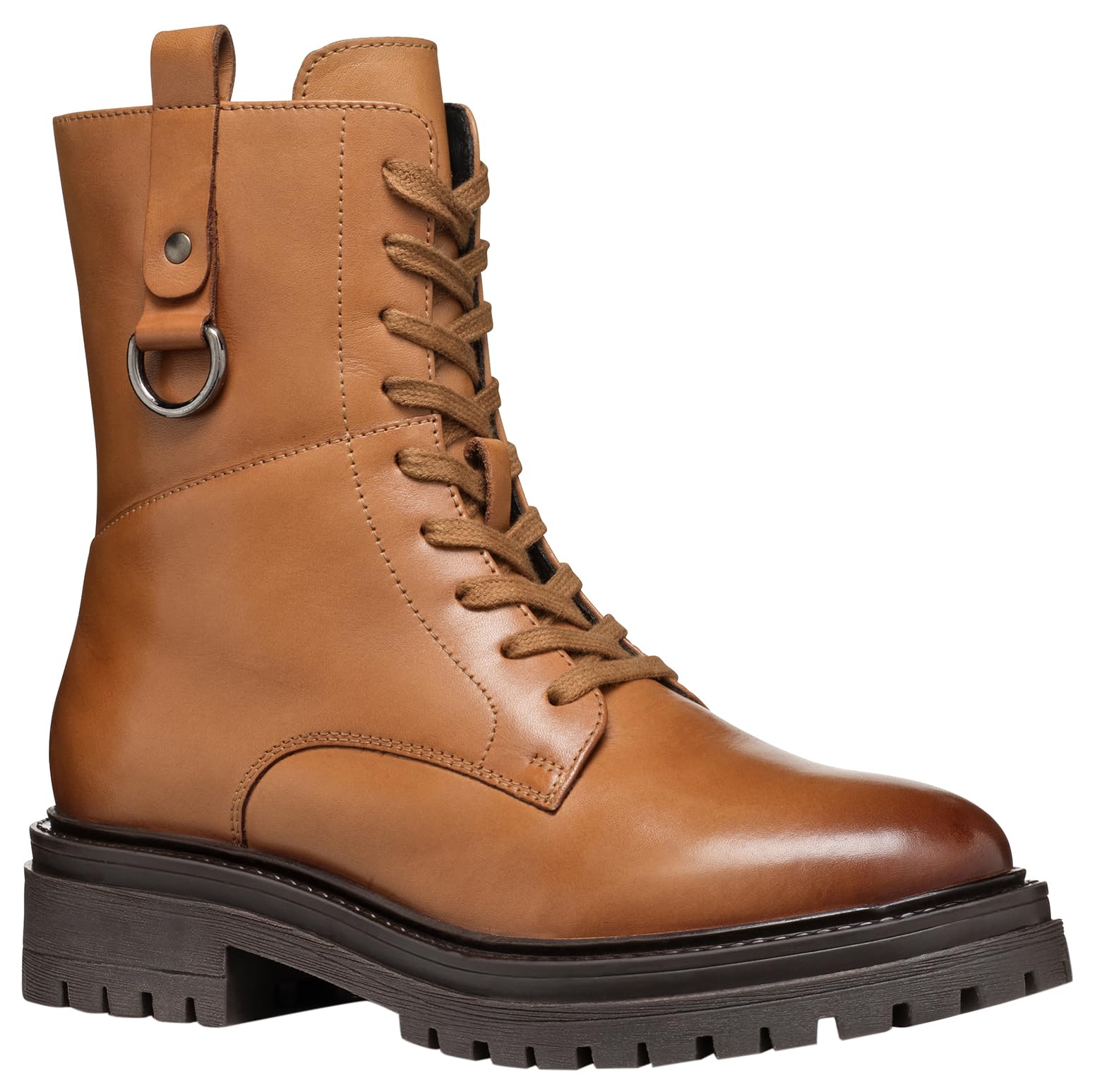 Geox Women's D Iridea H Ankle Boots, Cognac, 7 UK
