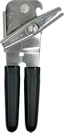 EasyTwist Heavy-Duty Manual Swing Away Can Opener with Carbon Steel