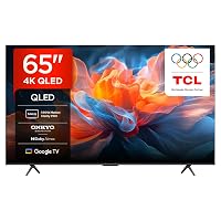 TCL 65T8C TV QLED 4K HDR Ultra HD da 65", QLED TV con tecnologia Google TV (Dolby Vision e Atmos)
