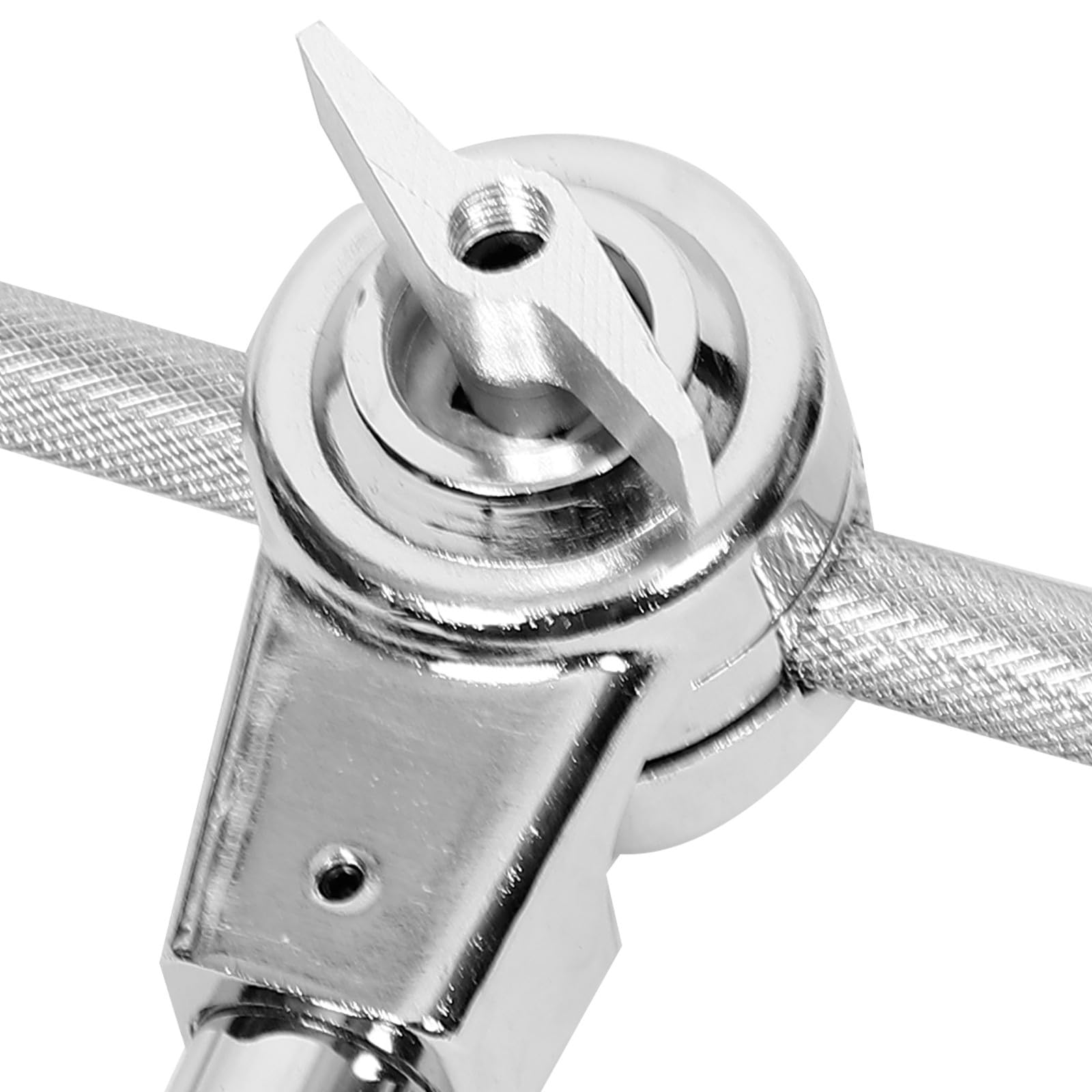 Brazo Articulado para Soporte de Platillos para Platillos de Batería de Aleación de Zinc Ajustable Diseño Versátil Plata