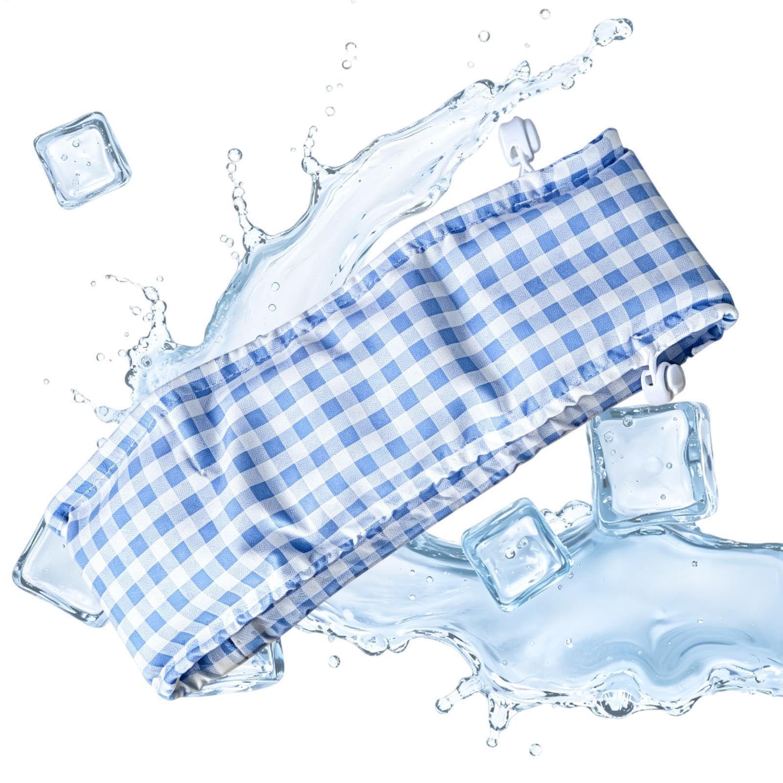 Kühlendes Halstuch-Halsband für Hunde, Outdoor- -Schal, Kältetuch