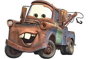 RoomMates RMK1519GM: Disney Cars-Mater Peel & Stick Giant Wall Decal, Multicolor