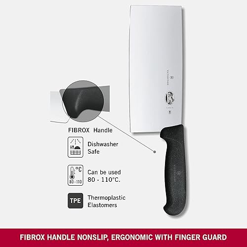 Miniatura 4 de Victorinox 7 "chino clásico chefs cuchillo acero inoxidable cuchillo carnicero cuchillo Fibrox mango suizo hecho