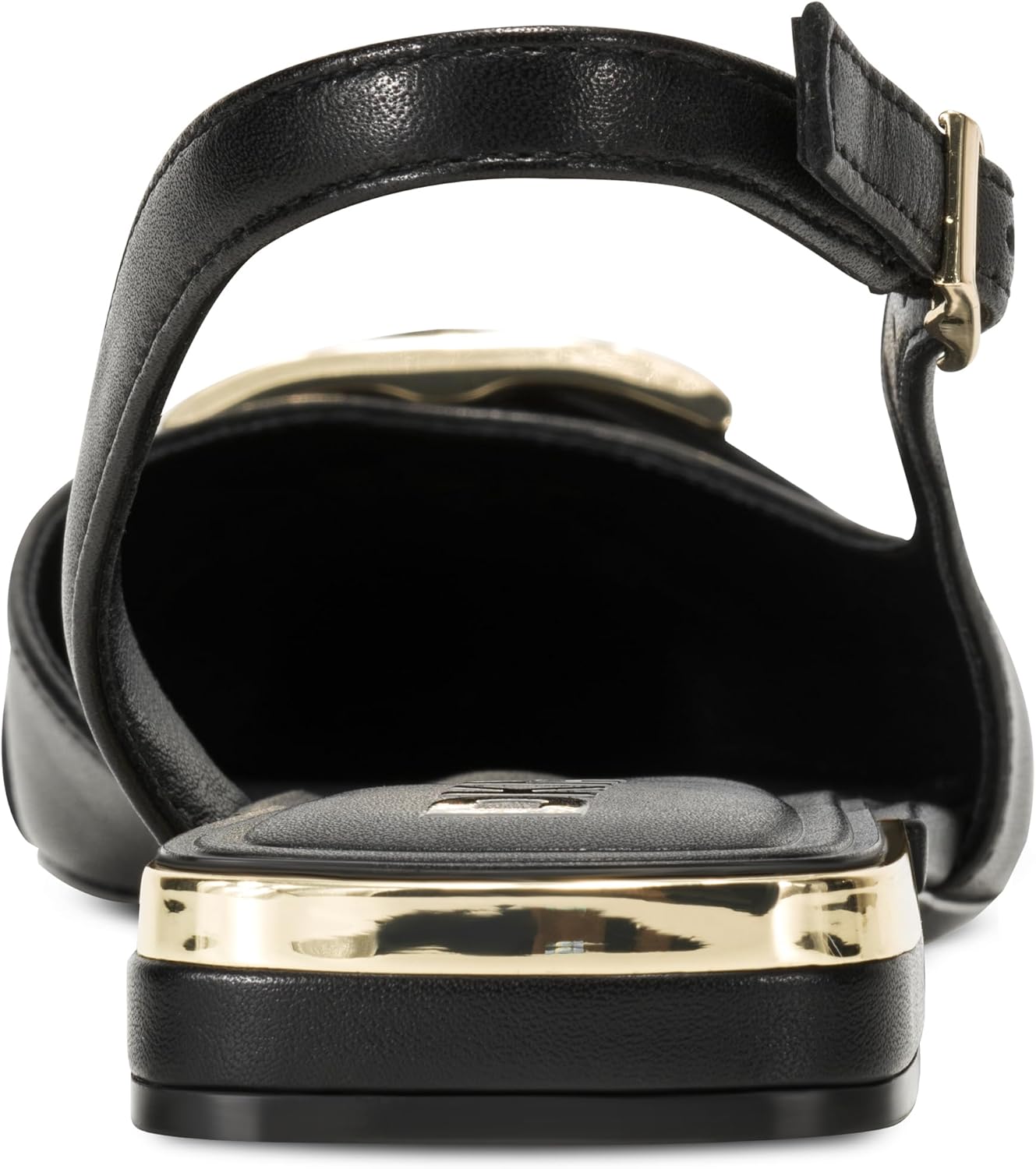 DKNY Womens Clemma Slingback Loafer Mule with Belt Detail - Image 4