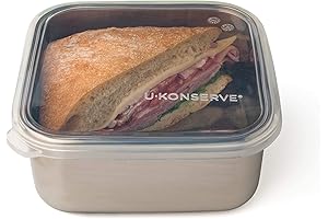 U Konserve Stainless Steel Lunch Box for Adults & Kids