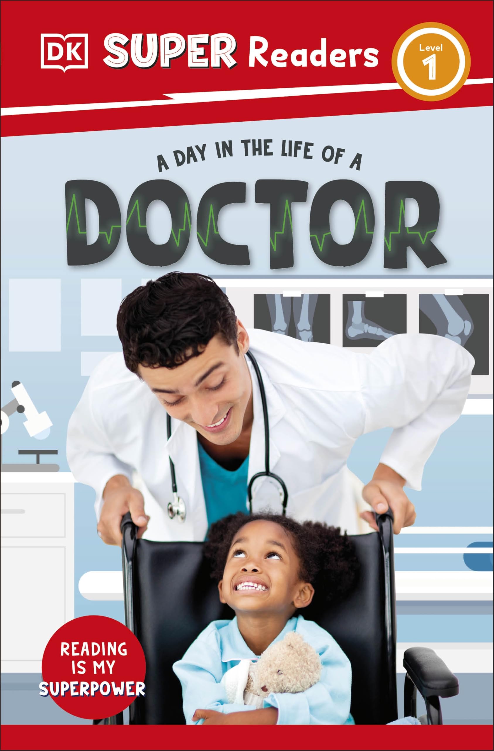 DK Super Readers Level 1 A day in the Life of a Doctor. DK 9780241721339 New**