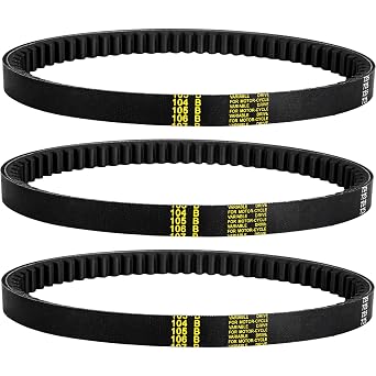 HOOTO 725 Go Kart Belt for 30 Series Torque Converter | Compatible with Mudhead 208R, Hammerhead 80T, Trailmaster MB200 & Mid XRX | V-Belt Replacement, Black
