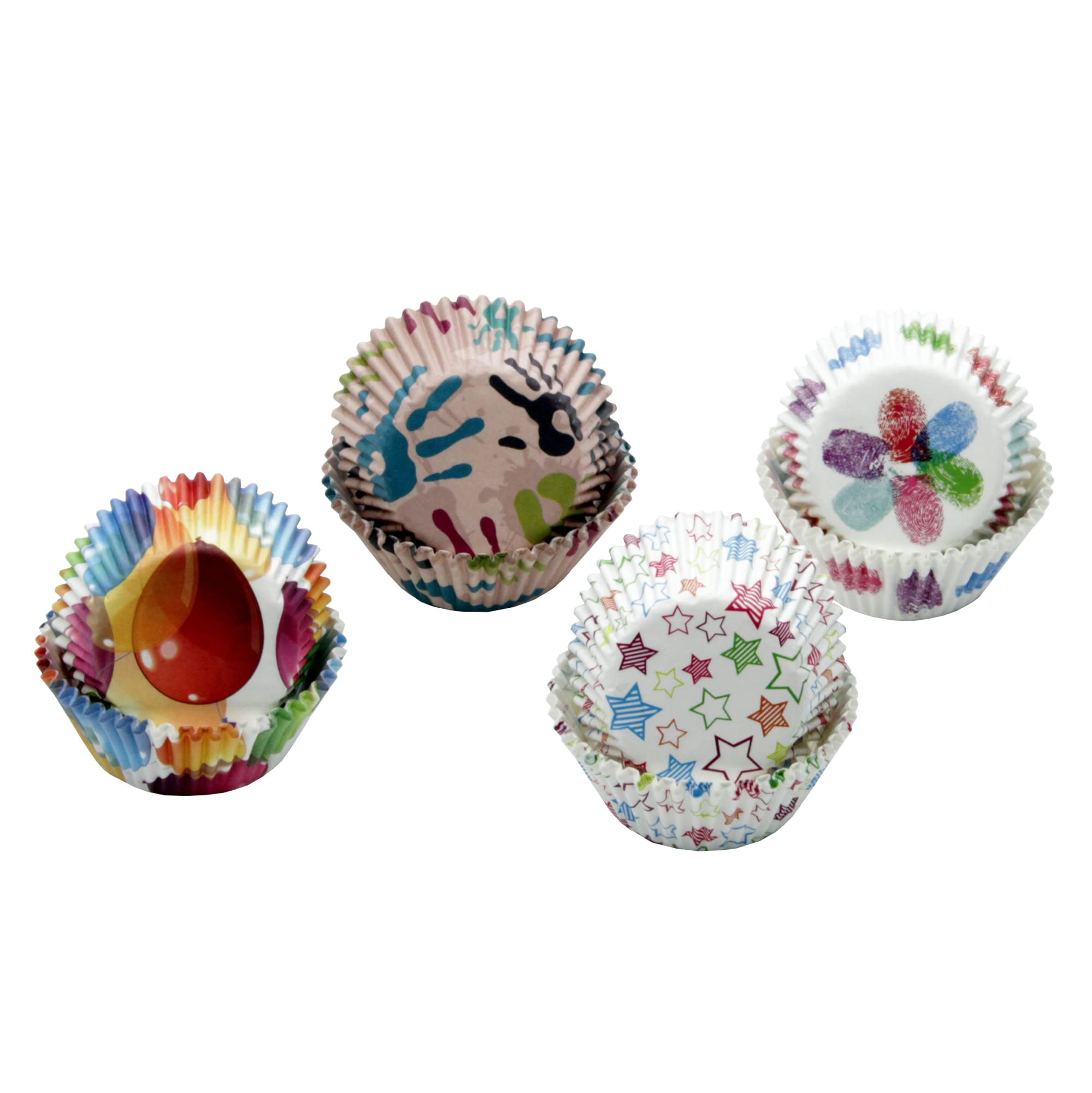 Chef Craft 50 Count Cupcake Liners, Stars by Chef Craft