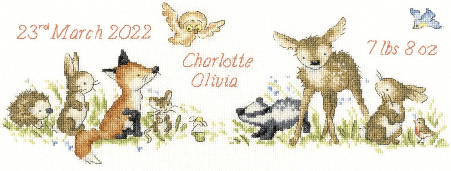 Bothy Threads Cross Stitch Kit - Woodland Welcome