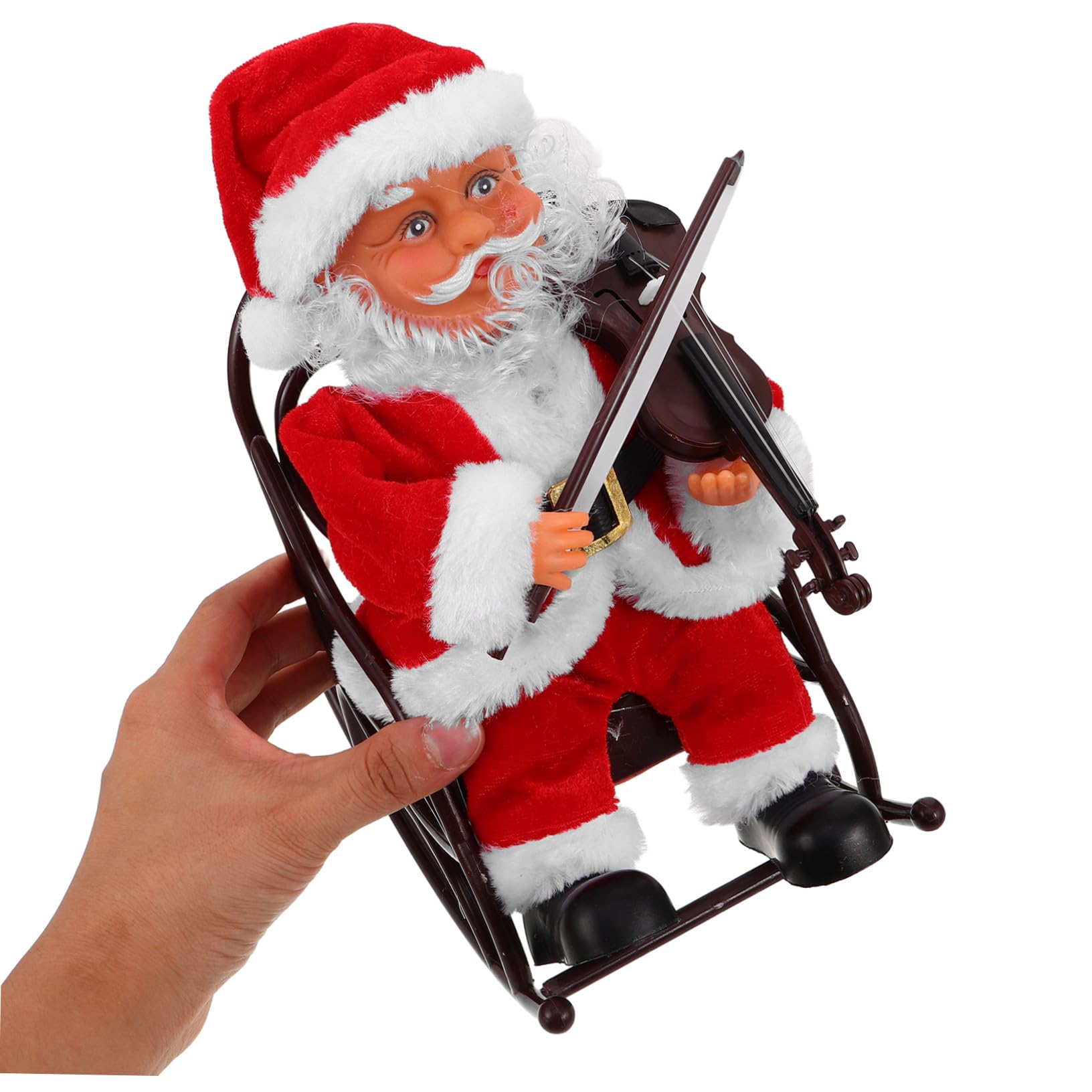 Hohopeti Muñeco Eléctrico De Papá Noel Juguetes De Fiesta Juguete Navideño Muñeco Navideño De Papá Noel