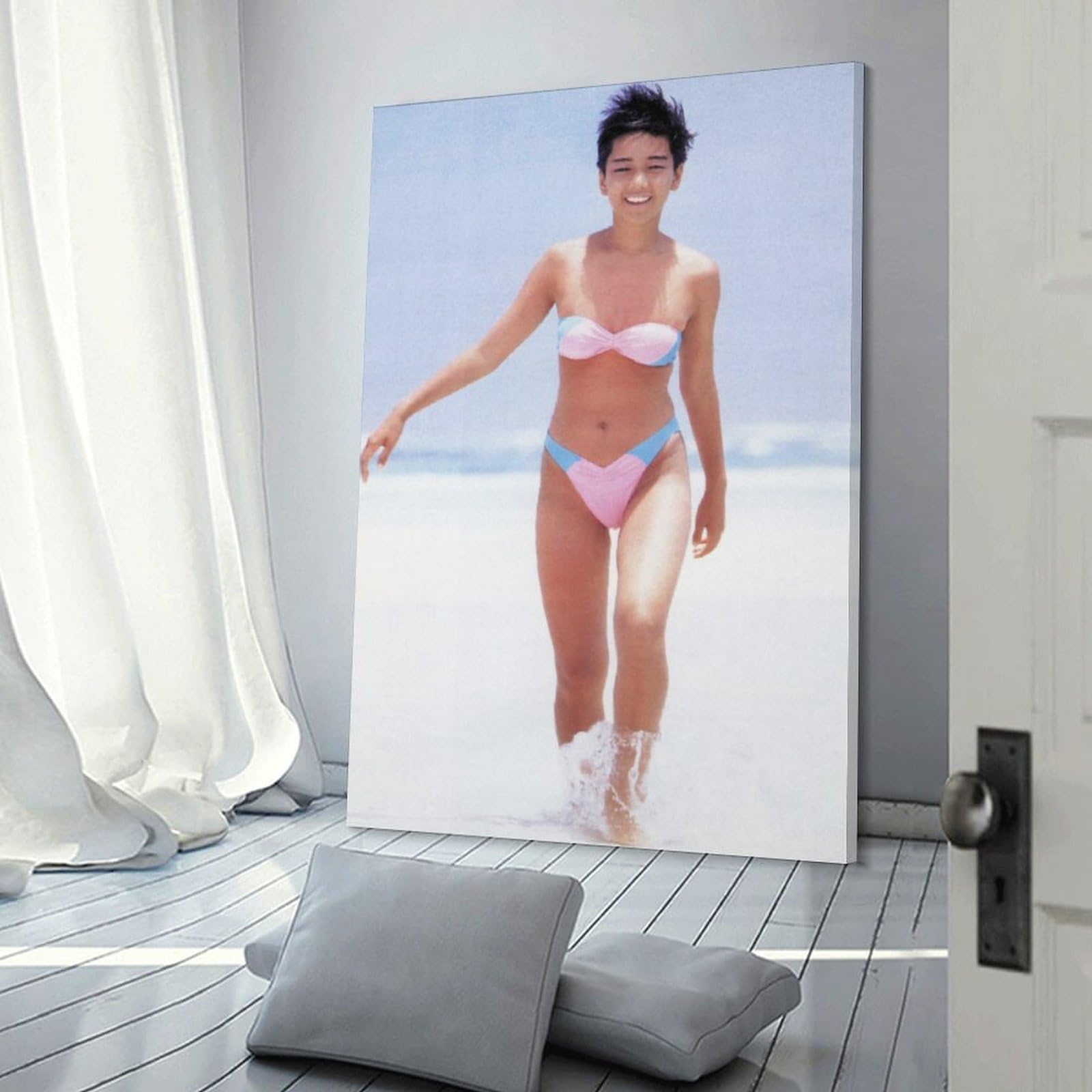 Amazon.co.jp: 西田ひかる写真ビキニポスターアートパネル ウォール