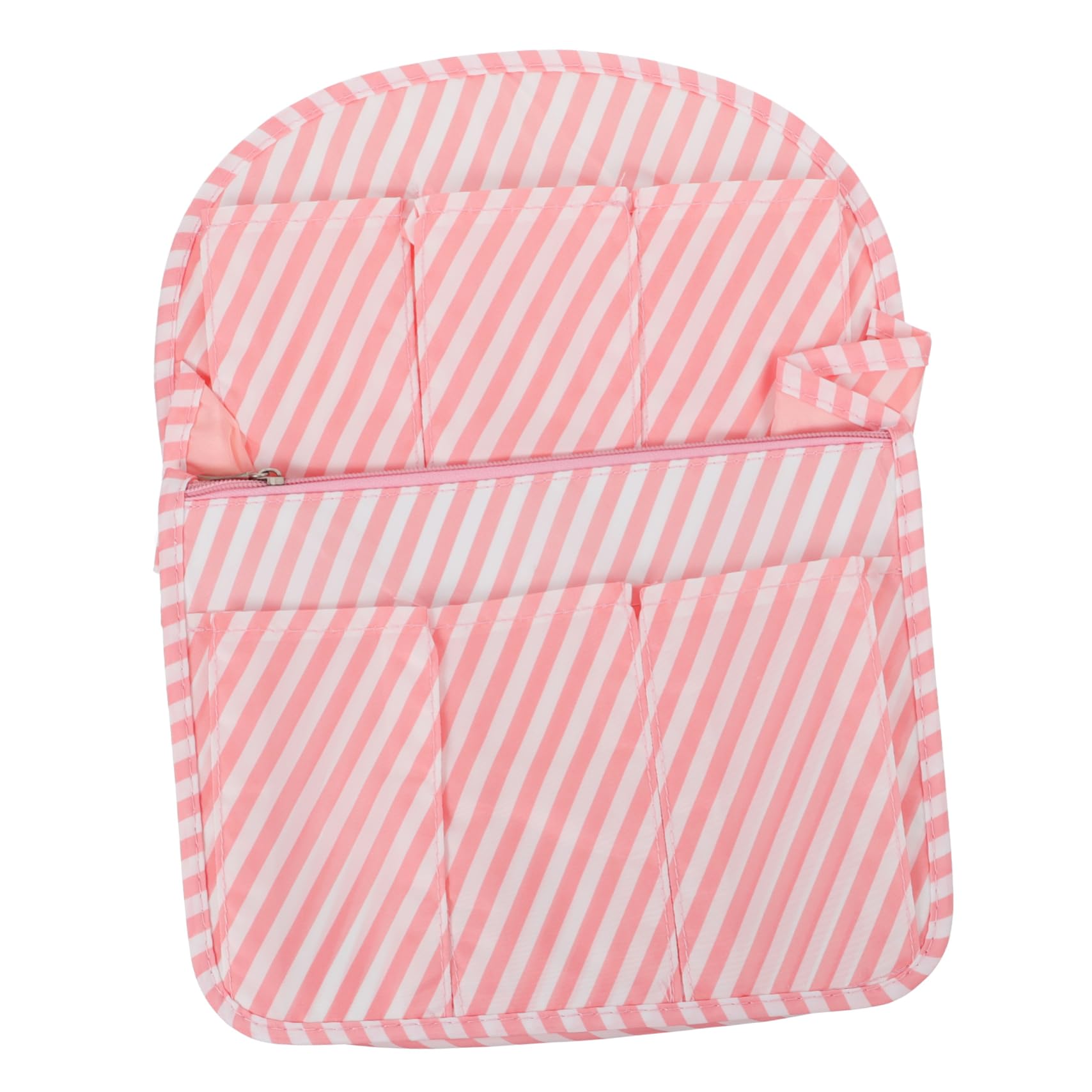 Homoyoyo Mochila De Almacenamiento Delineador Insertar Bolsas De Inserción De Monedero Inserto De Mochila Organizador De Inserción De Bolsa Mochila De Viaje Nylon Rosa