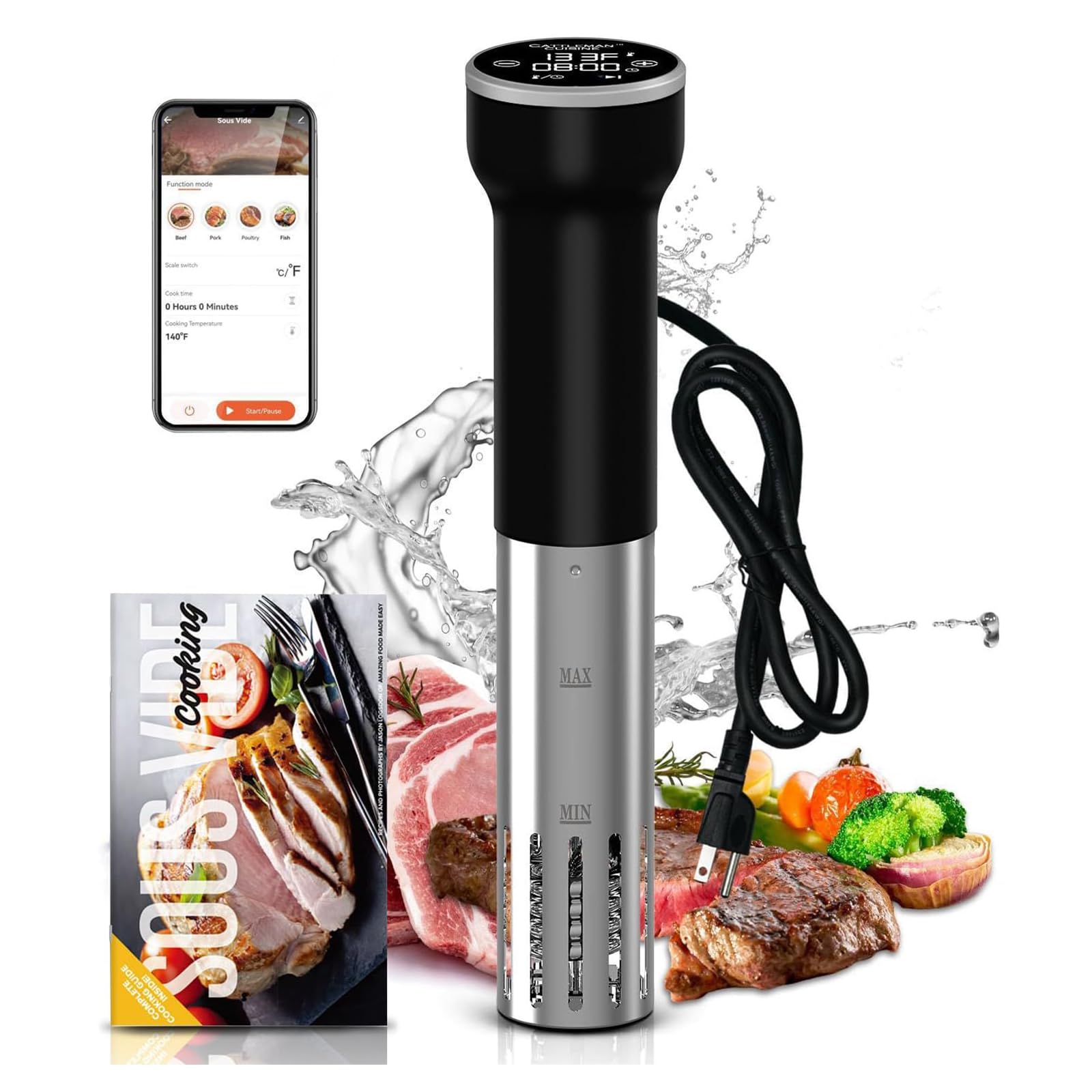 Anova 低温調理器 WIFI Sous Vide Amazon.com: Anova Culinary Sous Vide Precision Cooker | WiFi
