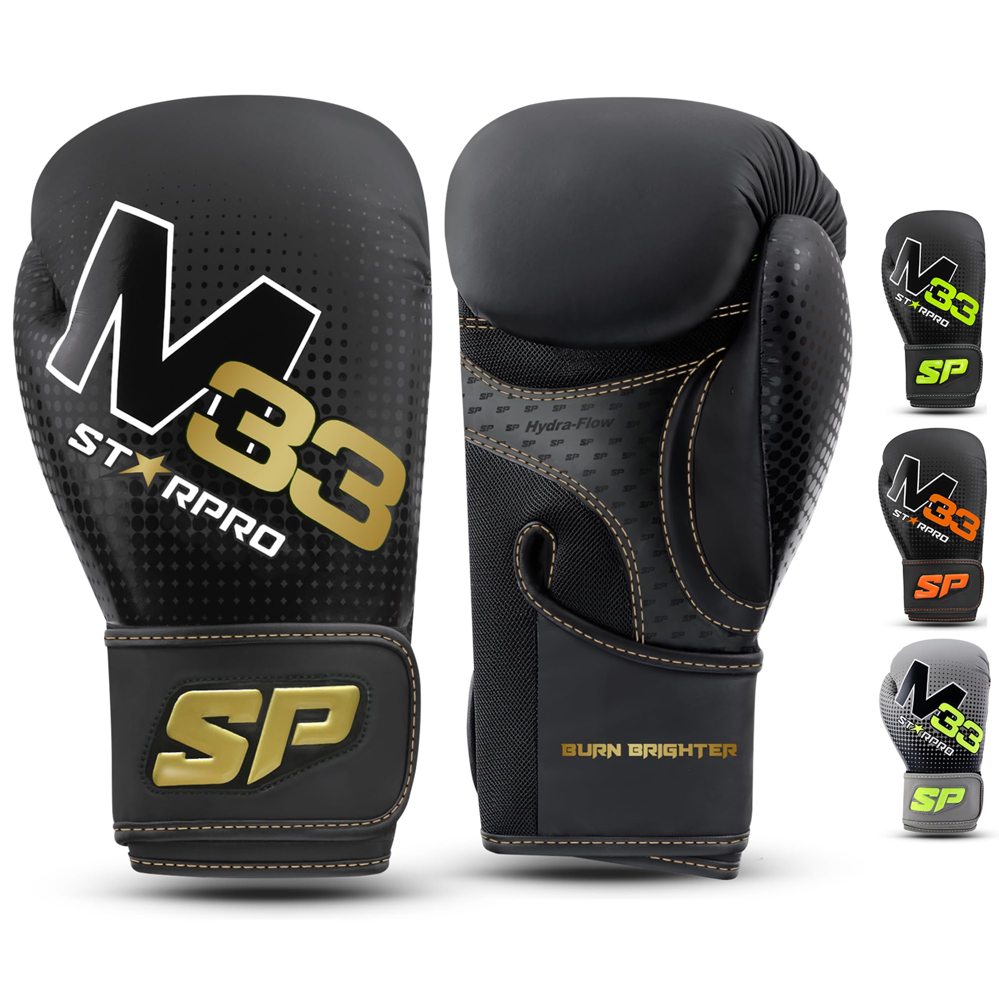 Starpro M33 Boxhandschuhe für Harte Schläge & schnelles K.O. - Boxhandschuhe Männer & Damen, Box Handschuhe, Boxing Gloves