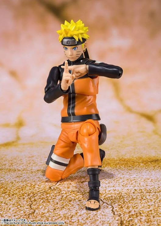 TAMASHII NATIONS - Naruto Shippuden - Naruto Uzumaki [Best Selection], Bandai Spirits S.H.Figuarts Action Figure