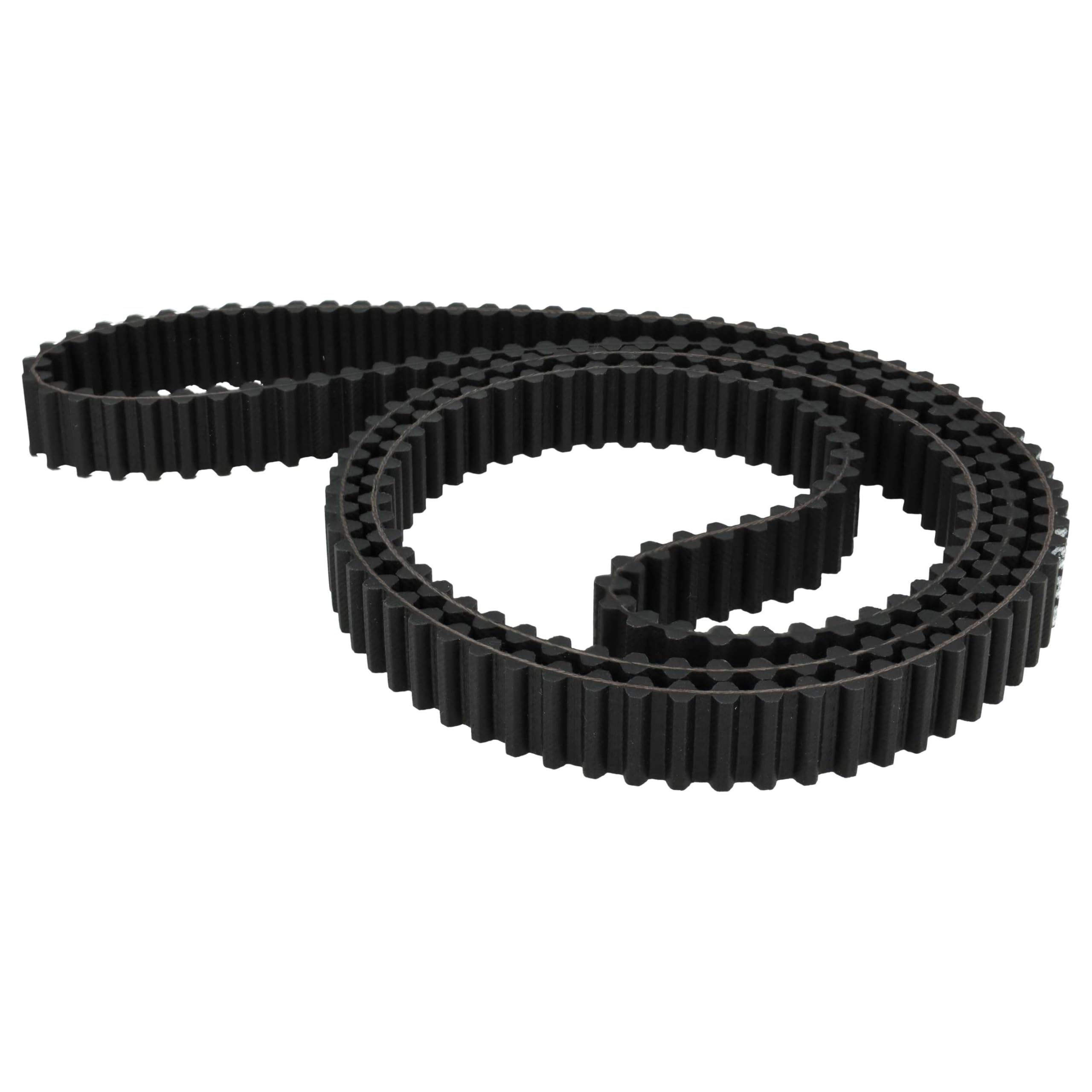 vhbw Cinghia trapezoidale compatibile con Castelgarden TC 102 hydro, 102 tosaerba - cinghia dentata doppia