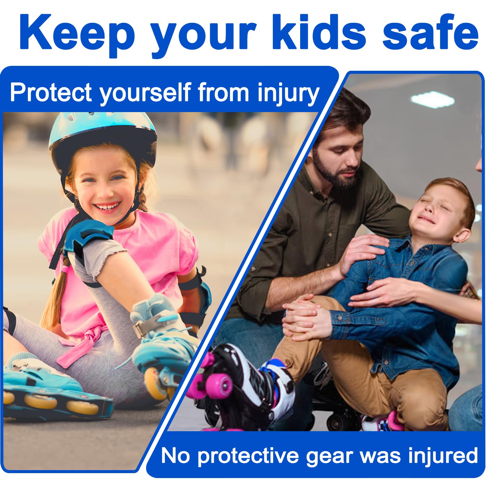 Knee Pads for Kids Protective Gear Set, Knee Pads, Elbow Pads - Image 3