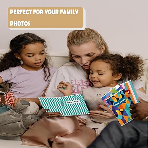 Miniatura 6 de Álbum de fotos pequeño de 4 x 6 pulgadas, capacidad para 36 fotos, juego de 8, mini álbumes de fotos de 4 x 6, fotos de 4 x 6, álbumes de fotos de 4