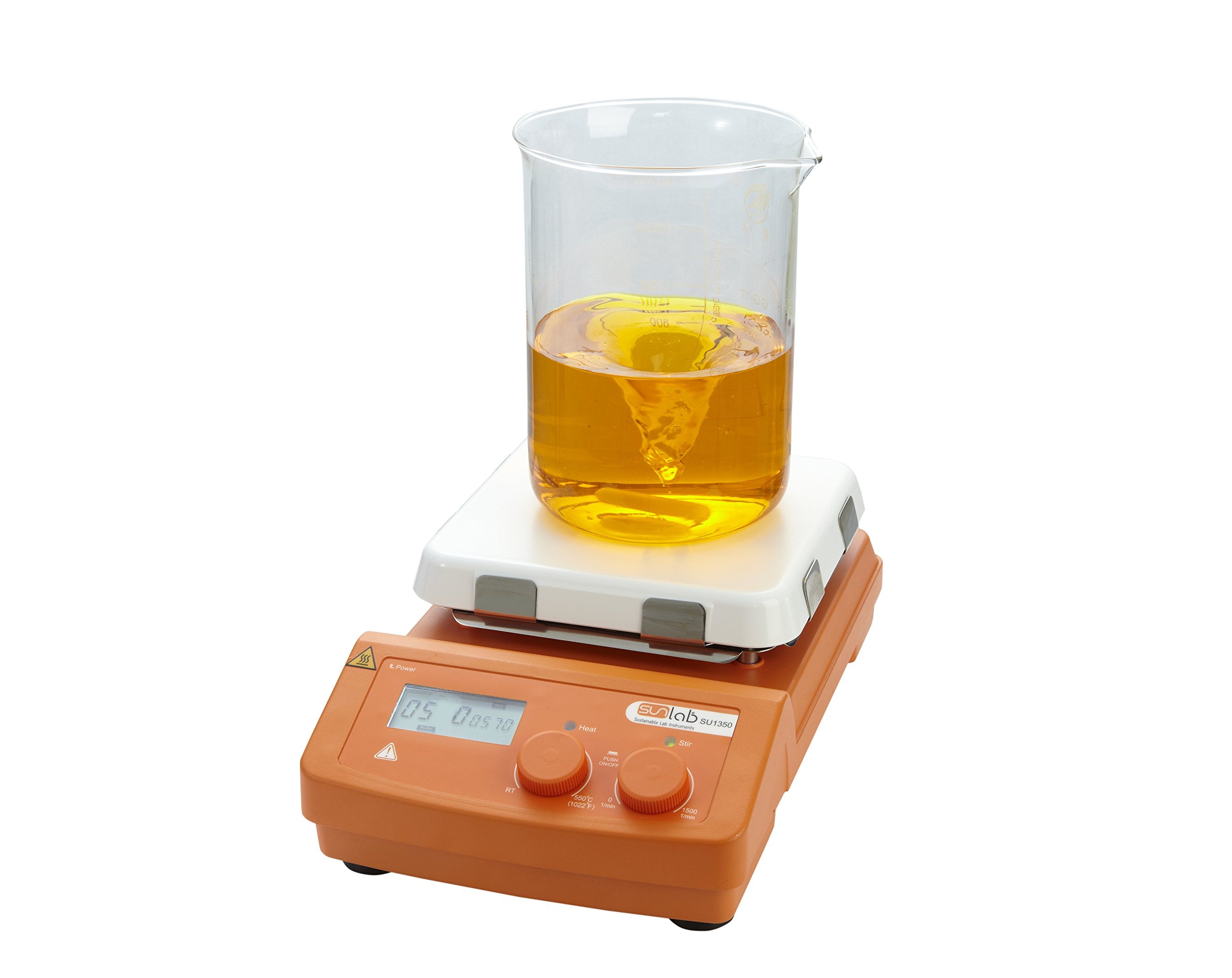 neoLab D-8300 Sunlab mieszadło magnetyczne, LED, z płytą grzejną ze szkła ceramicznego, metal