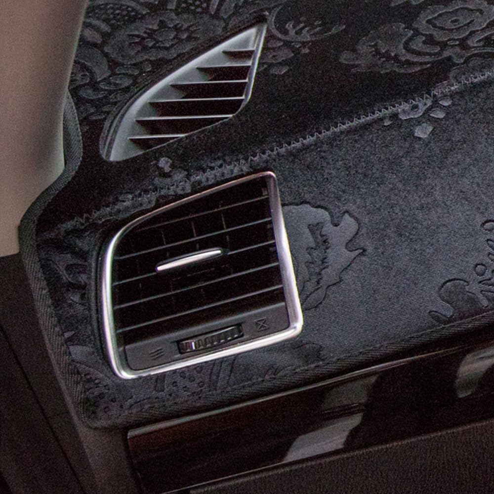 Dashboard Cover for KIA Telluride(with HUD) 2020 to 2025,Premium Custom Fit Flannelette Dash Mat,Non-Slip Sun Shade & Heat Protector,Anti-Glare Dashboard Cover Mat