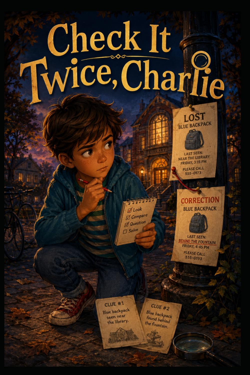 Check It Twice, Charlie (The Curious Thinkers Club 6 to 9)