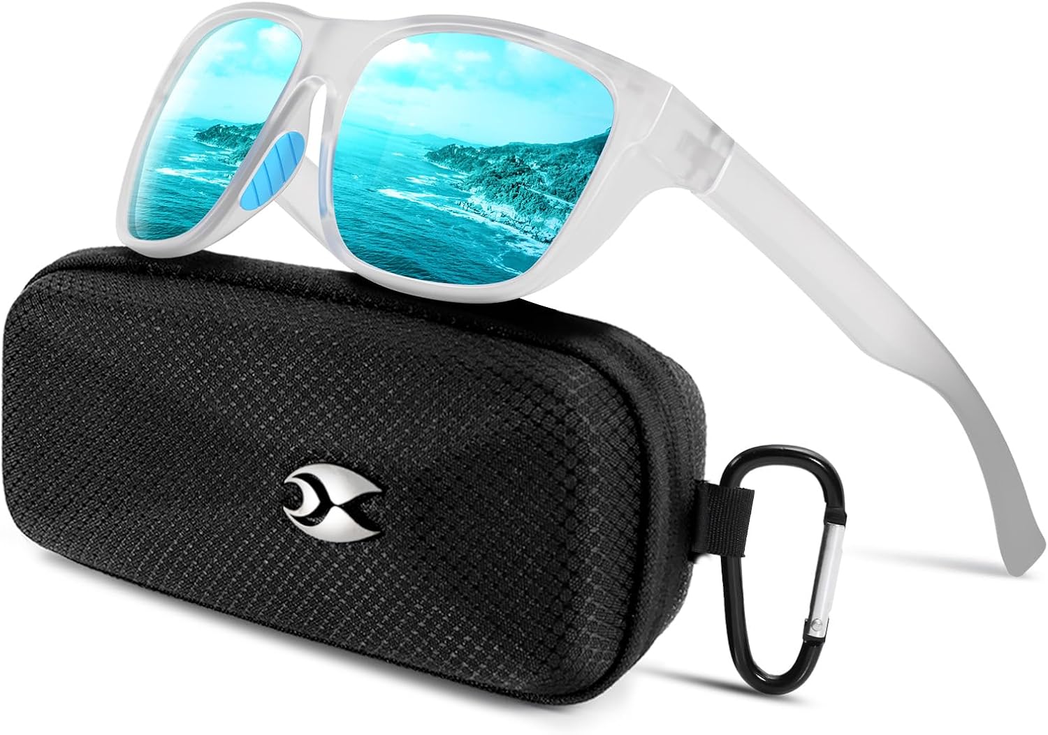 Polarized Sunglasses for Men Lightweight UV400 Protection Sun Glasses for Women TR90 Sunglasses for Fishing Driving