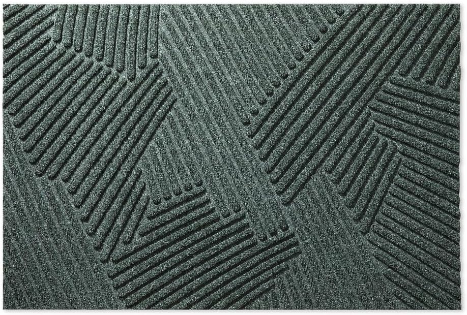 Strå Front Door mat, Indoor Outdoor Rug Waterproof, Scandinavian Home Decor, Fall Doormat, 2×3 Washable Rug – Green