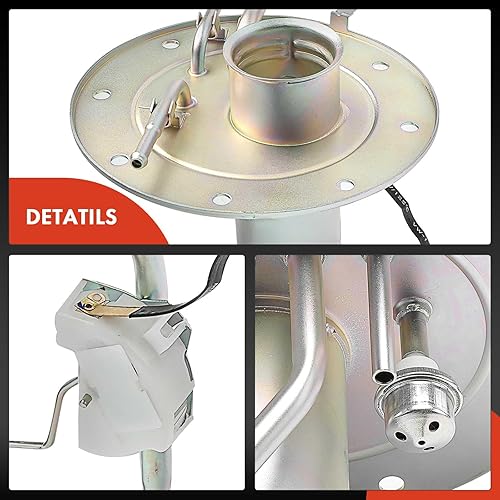 Miniatura 7 de A-Premium Unidad de envío del depósito de combustible compatible con Chevrolet Corvette 1978 1979 1980 1981, reemplazo # FGA17216, FPU00150