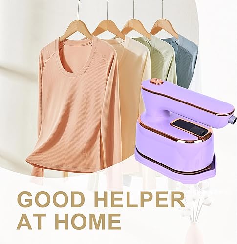 Miniatura 7 de Mini plancha de vapor de viaje plancha de vapor portátil de mano para ropa, ropa de vapor, pequeña plancha de vapor eléctrica para camisas de