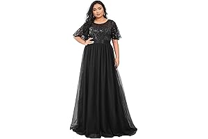 Plus Size Mother of the Bride Dress: Ever-Pretty 0904-DA2