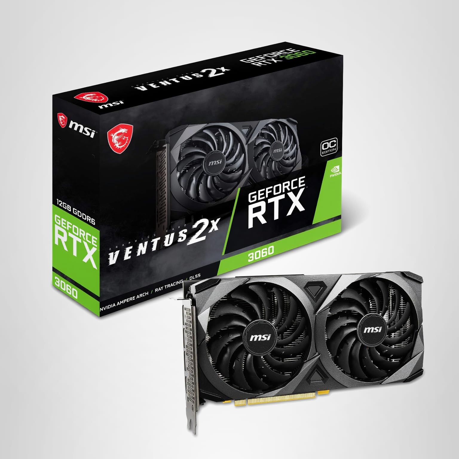 MSI RTX3060 VENTUS 2X 12G OC 正規品