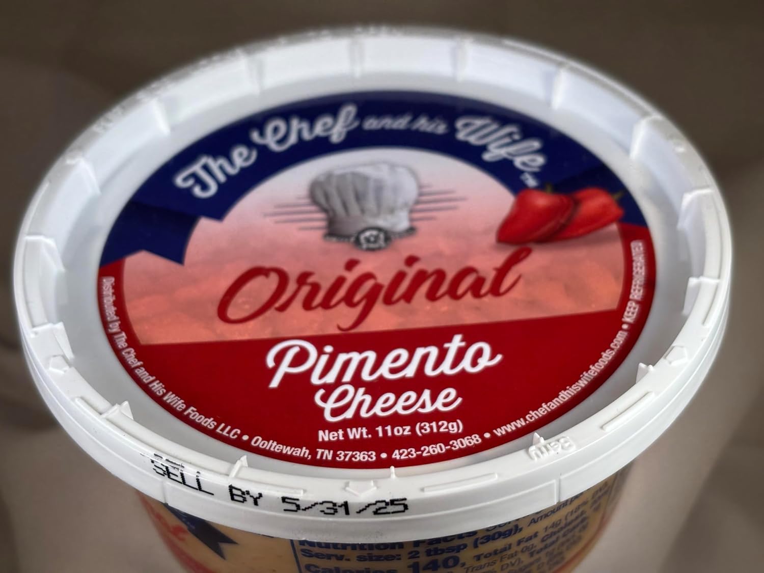 The Chef and his Wife Foods Original Pimento Cheese trio (3)