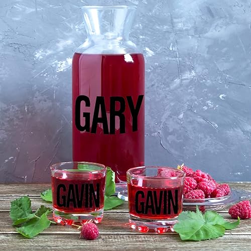 Miniatura 6 de Gersoniel 8 hojas de calcomanías de vinilo del alfabeto, impermeables, autoadhesivas, letras para pósteres, tablones de anuncios, buzón de correo,