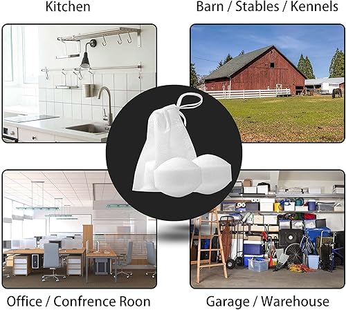 Miniatura 7 de Paquete de 36 repelentes de ratones naturales de aceite de menta para repeler ratones y ratas, repelente de ratas roedores para motores