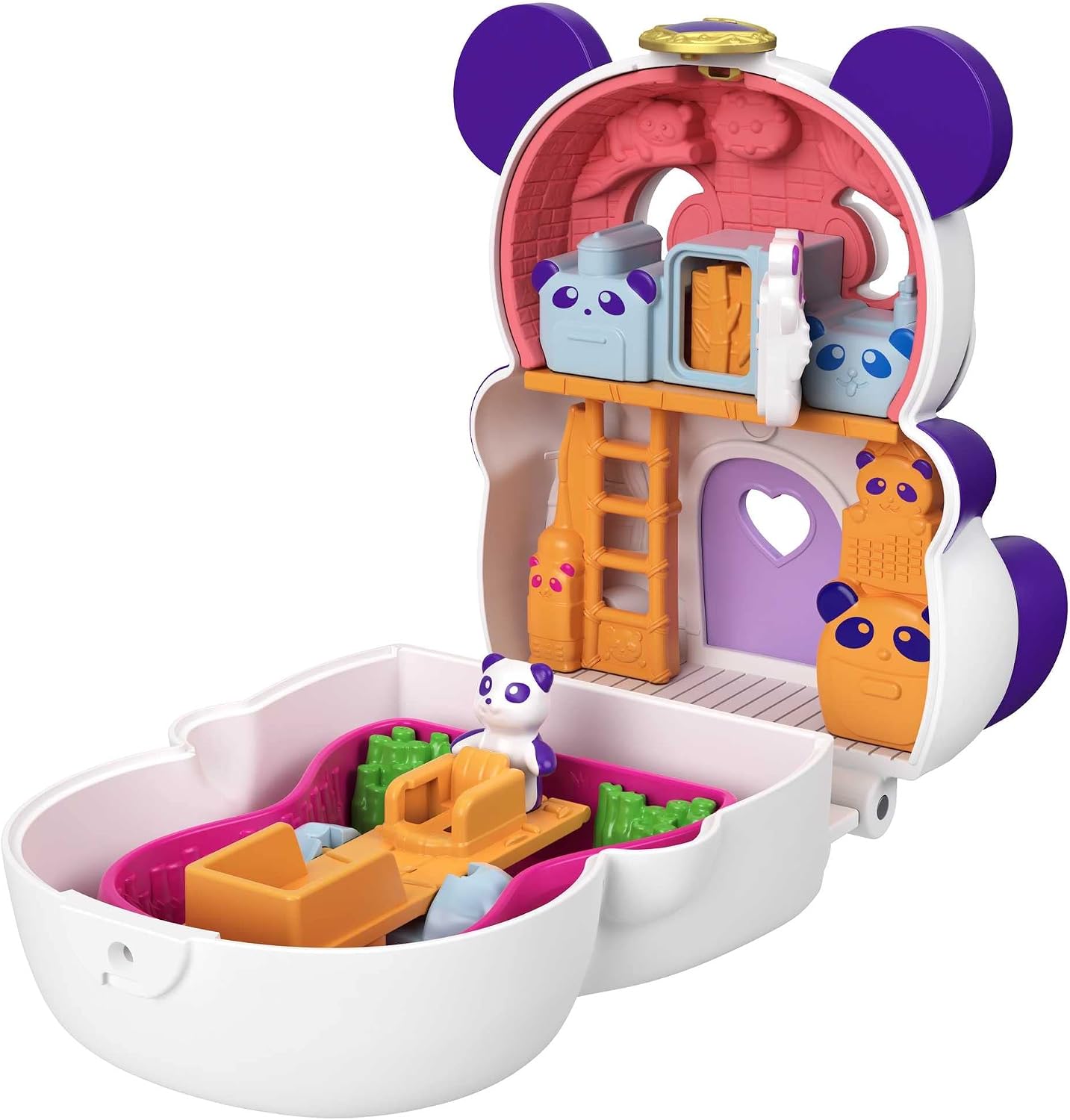 Polly Pocket FLIP & FIND Panda Compact