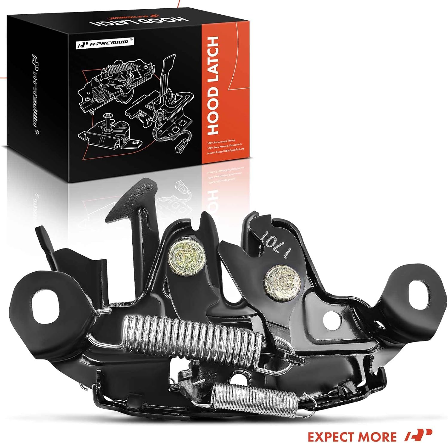 A-Premium Hood Latch Lock Compatible with Nissan Sentra 2007-2012, Front Hood Lock Engine Bonnet Latch Assembly