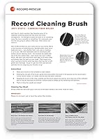 Vista 5 de Cepillo de limpieza de discos - Limpiador de discos de vinilo Record Rescue