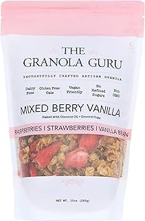 The Granola Guru Mixed Berry Vanilla Granola, 10 Oz