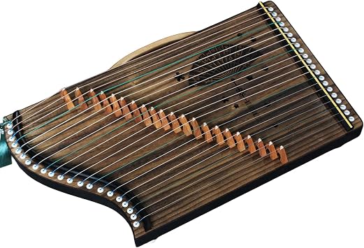 Mini Guzheng Finger Trainer with Complete Accessories Kit and Backpack, Ideal for Professionals, Adults, Beginners, and Children with 21 Strings